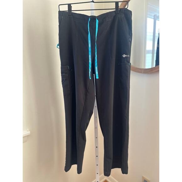 Carhartt Force Black Scrub Pants Petite Medium - Picture 1 of 4
